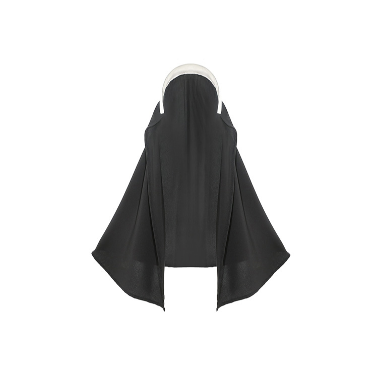 Dark Vow Nun Costume Lingerie Set – White & Black